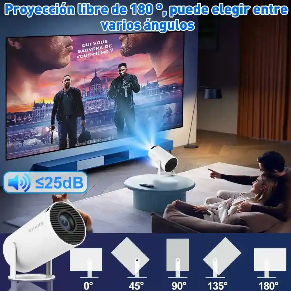 Proyector Profesional HD 4K Con Sistema Android - Págalo Al Recibir en Tu Domicilio