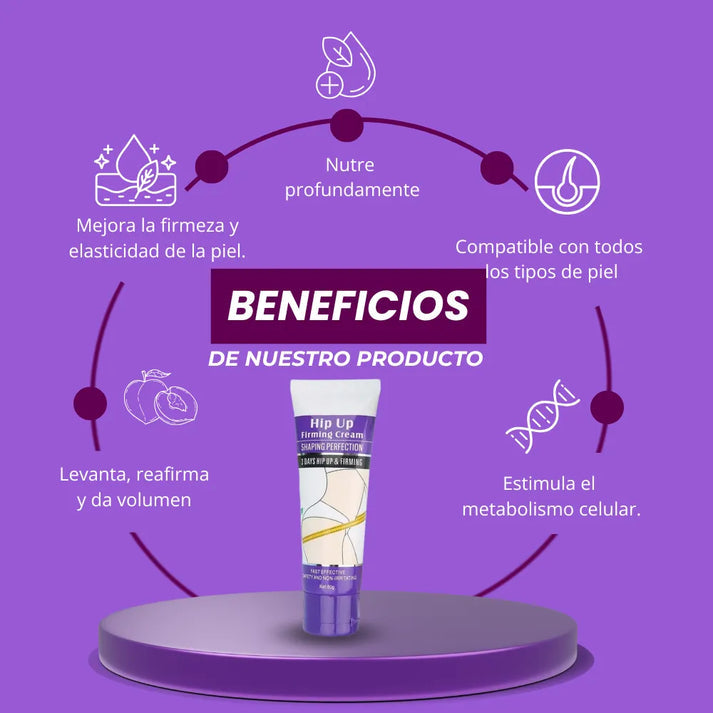 CREMA AUMENTA/LEVANTA GLUTEOS - PAGALA AL RECIBIR EN TU DOMICILIO