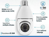 CAMARA DE VIGILANCIA TIPO FOCO - ENVIOS A TODO EL MUNDO