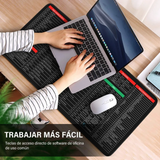 Mousepad con atajos de Excel En Español - Págalo Al Recibir en Tu Domicilio