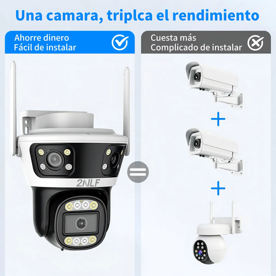 Cámara  Dual De Seguridad - Págala Al Recibir en Tu Domicilio.