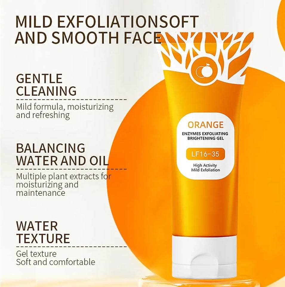 Crema Aclarante, Exfoliante Hidratante De Naranja 100g - Págala Al Recibir en Tu Domicilio