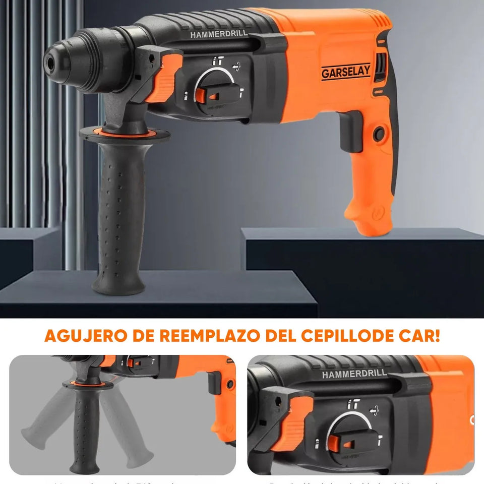 RotoMartillo Cincelador Perforador - Págalo Al Recibir en Tu Domicilio