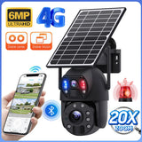 Cámara Solar 4G Doble Lente Zoom Optico 6MP - Págala Al Recibir en Tu Domicilio
