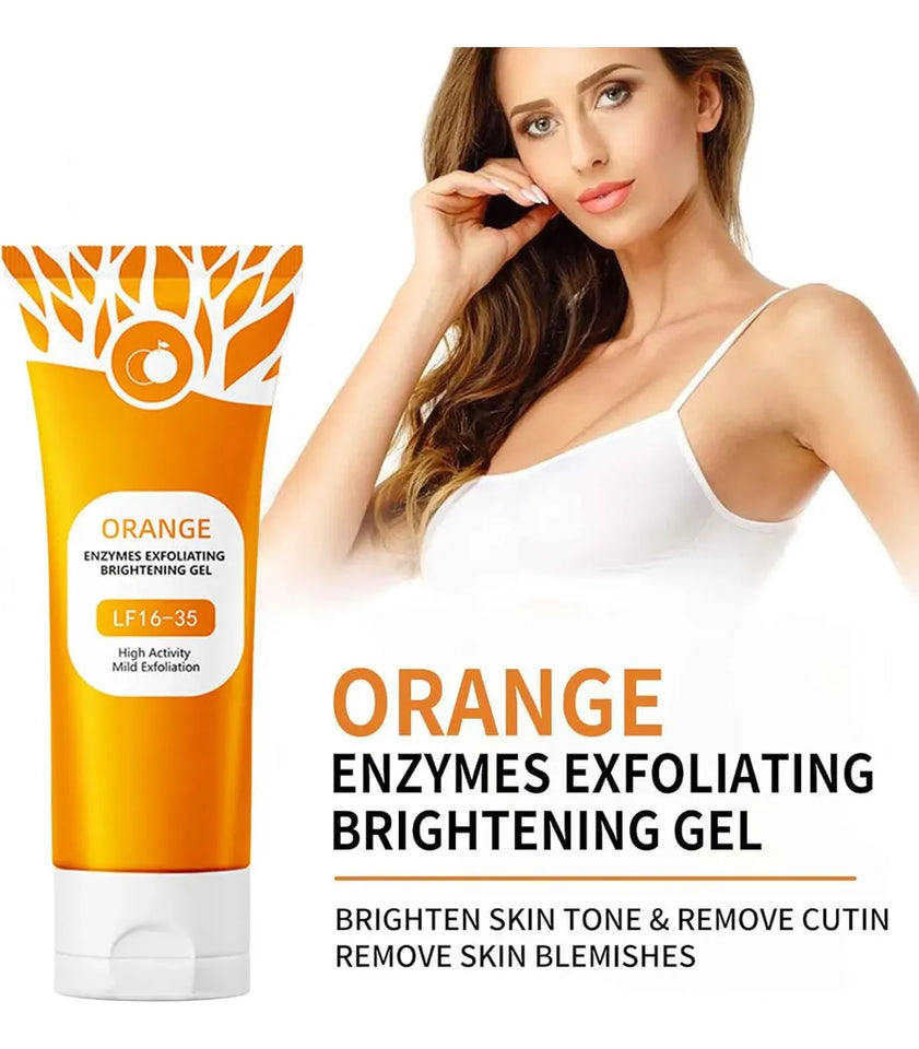 Crema Aclarante, Exfoliante Hidratante De Naranja 100g - Págala Al Recibir en Tu Domicilio