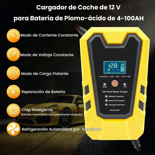 Cargador De Baterías Inteligente Para Batería De Coche/moto - Págala Al Recibir en Tu Domicilio