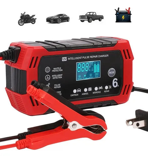 Cargador De Baterías Inteligente Para Batería De Coche/moto - Págala Al Recibir en Tu Domicilio