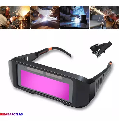 2x1 Gafas de Soldar con Oscurecimiento Automático SolarVision
